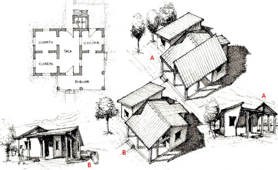 Casas iguales pero diferentes